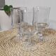Large cut crystal glasses
