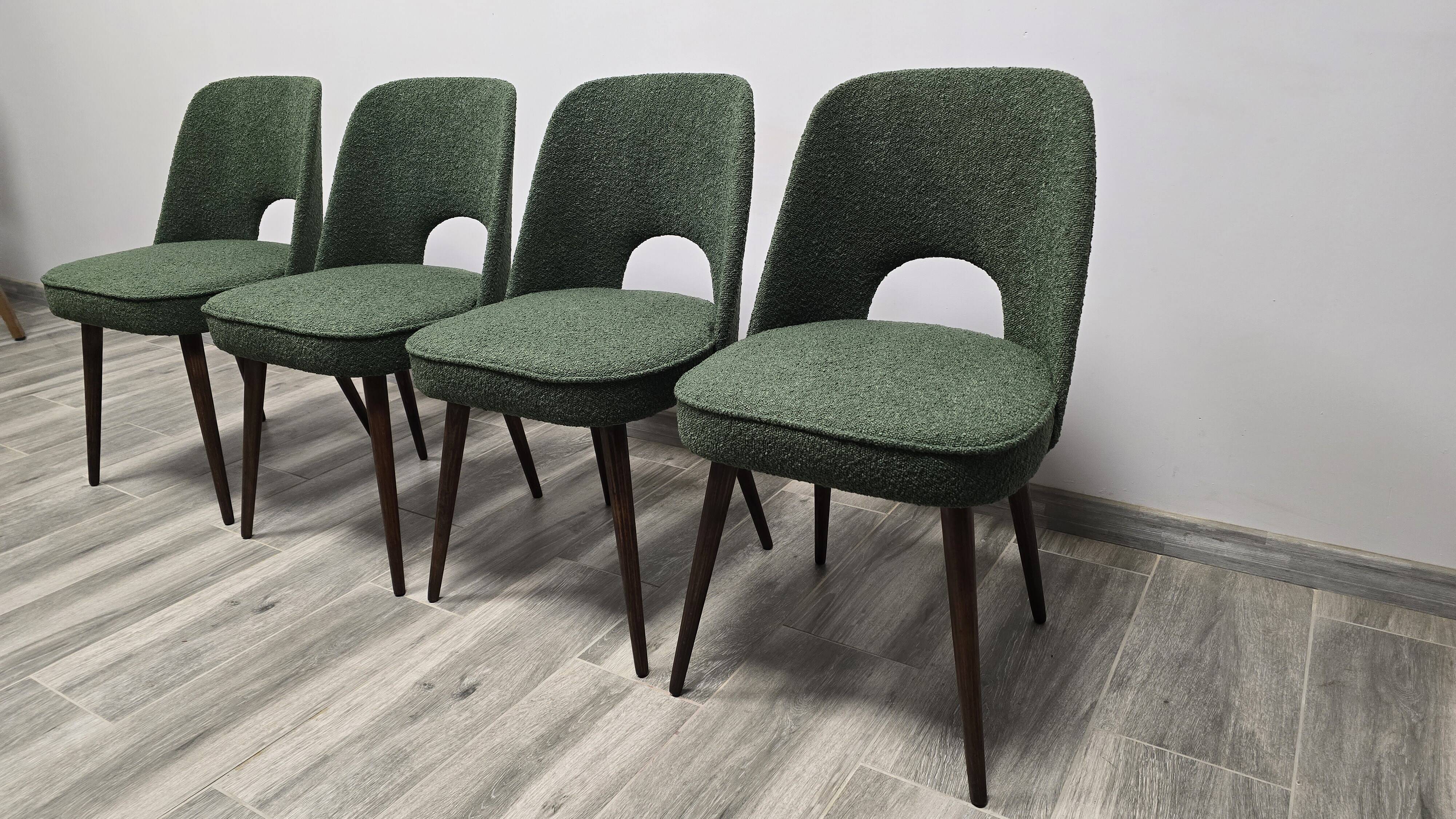 Dining Chairs by Oswald Haerdtl for Ton, 1950s, Set of 4
