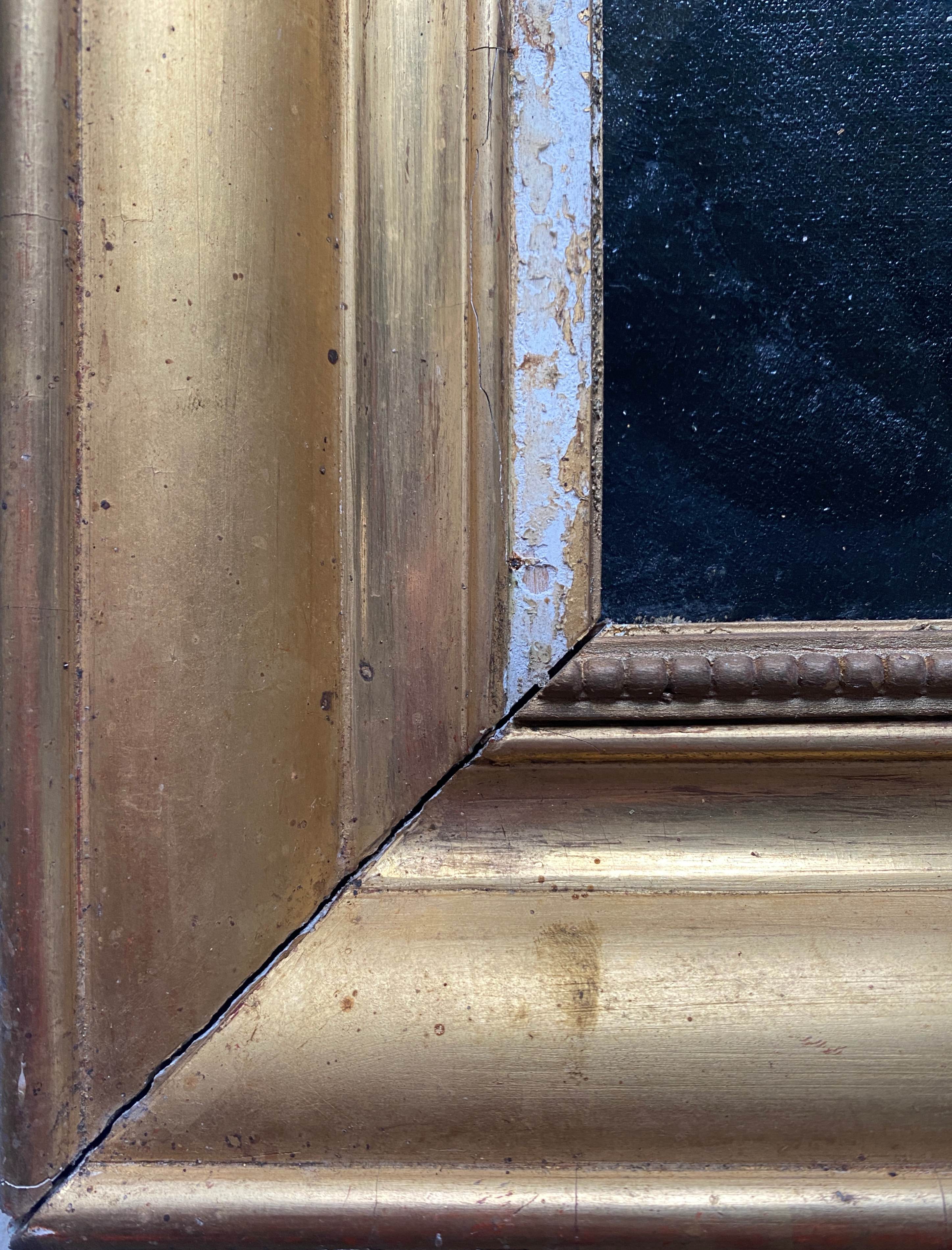 Table HST 1873 "Family portrait" Edmond MENESTRIER (?-1884) + frame