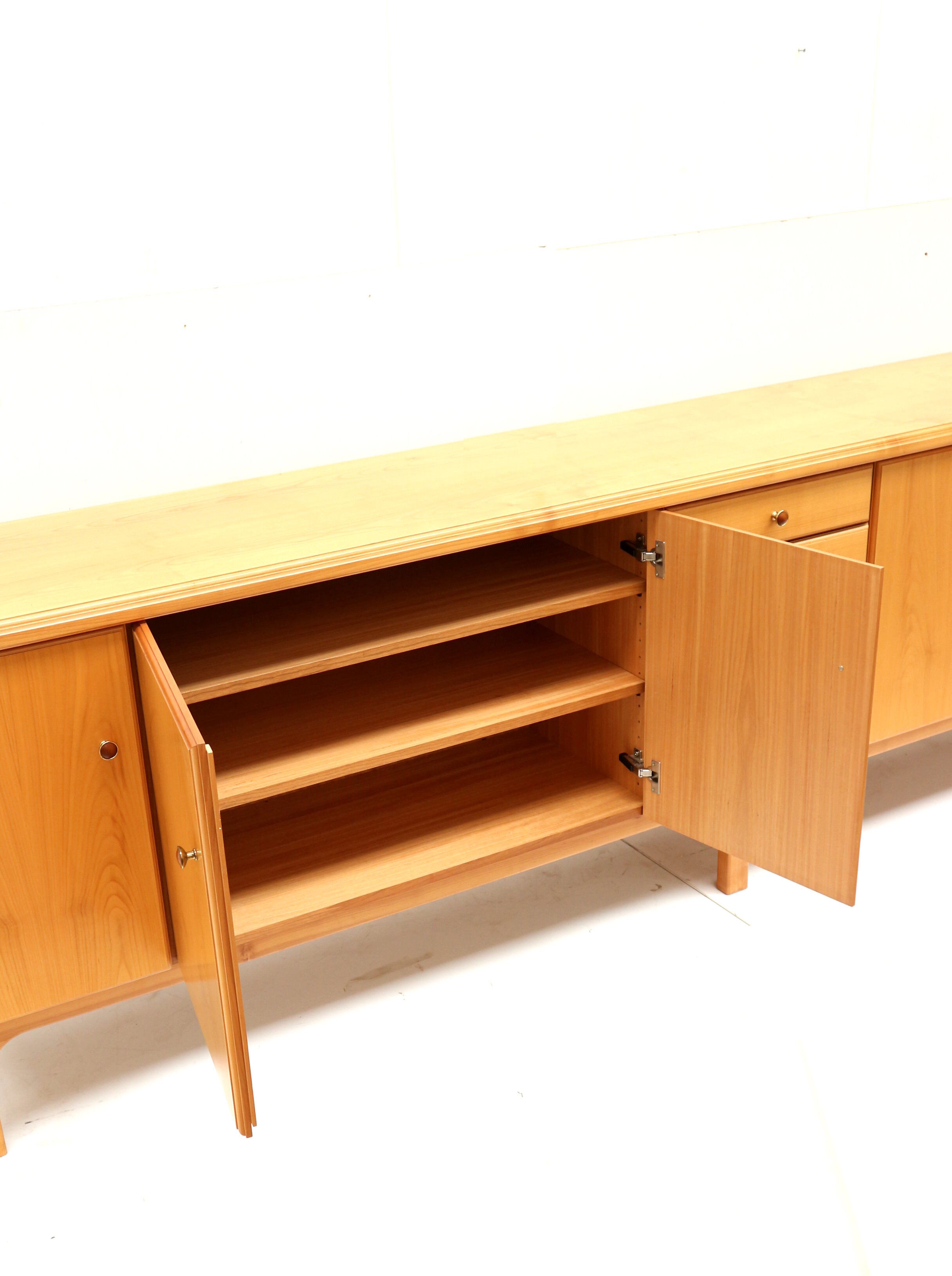 Xxl large vintage sideboard made in the 80s