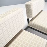 Ensemble italien de fauteuils inclinables "Panchetto" par Rito Valla pour IPE, Italie 1960