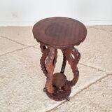 Pair of African-style side tables