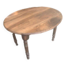 Table ronde en bois ancienne
