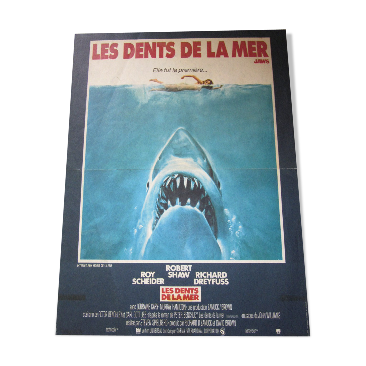 Affiche les dents de la mer