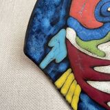 Enameled ceramic empty pocket