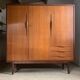 Scandinavian vintage teak wardrobe