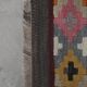 Vintage Turkish hallway rug 77x454 cm