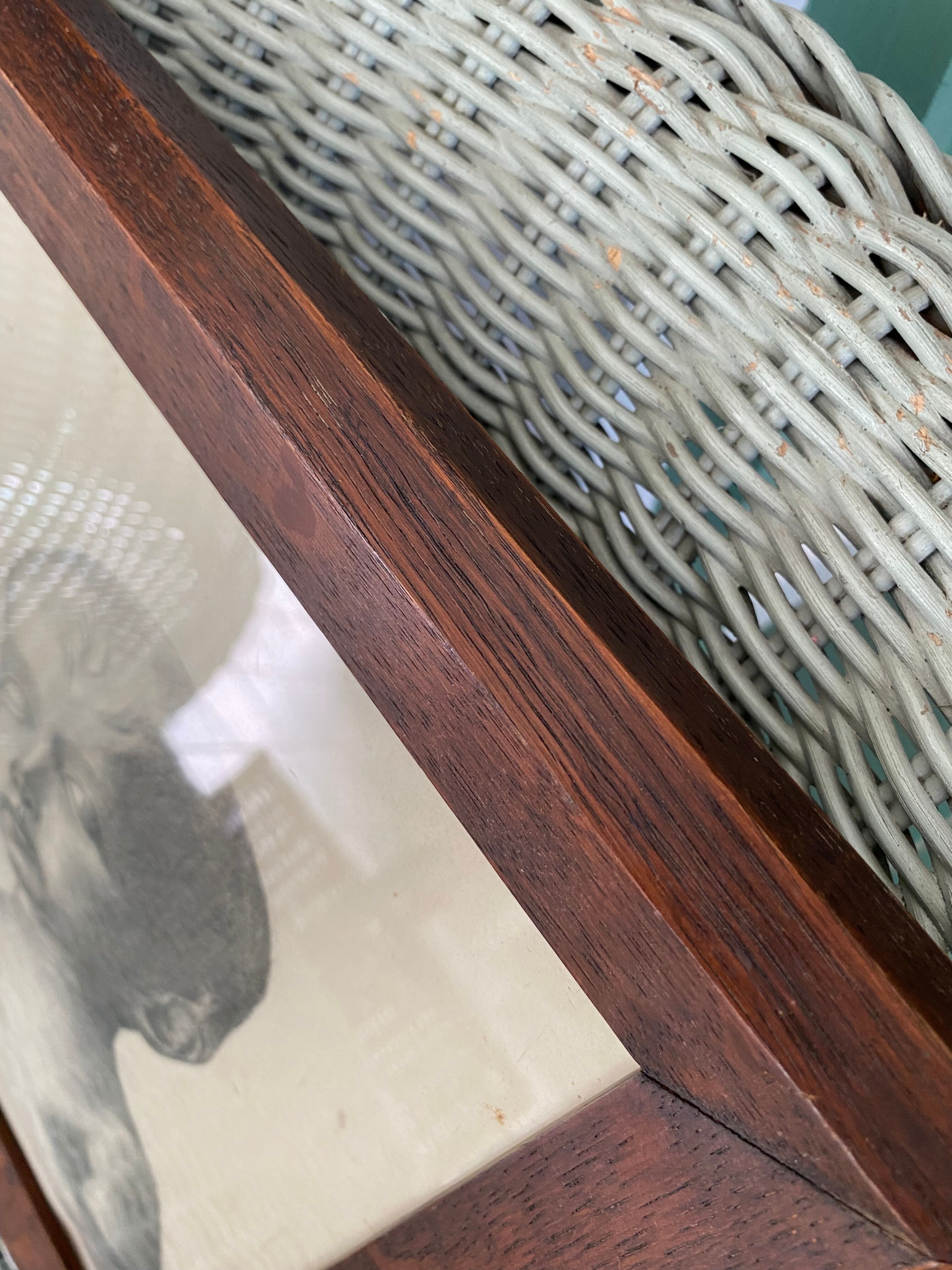 Frame 1900 wood, glazed