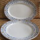 Plat ovale Creil et Montereau