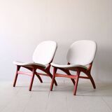 Armchairs designed by Carl Edward Matthes