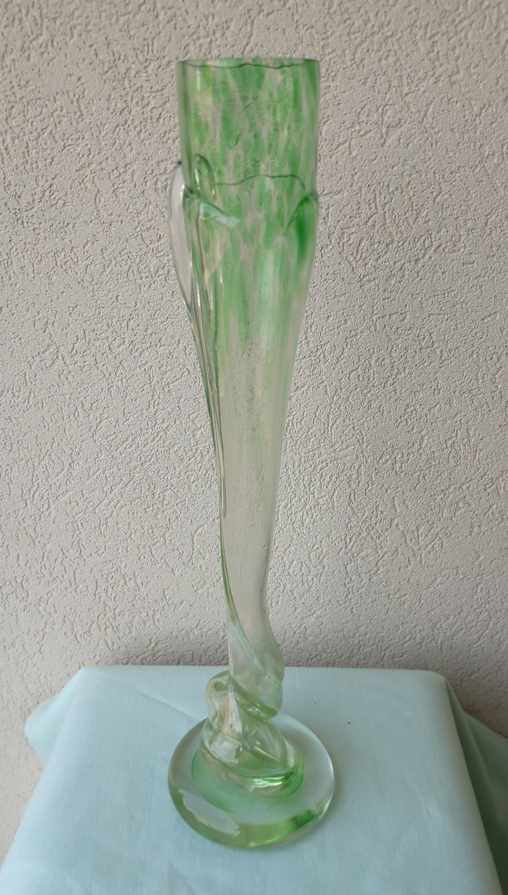 Vase en verre soufflé Steiner