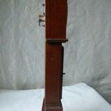 Meuble de maitrise pendule horloge en bois comtoise