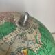 Vintage globe 1950 terrestrial Girard Barrère cream - 36 cm
