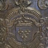 Plaque de cheminée ancienne fin 19ème