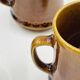 Lot of 4 Espresso Cups Deco Hälsingborg Bari 15/1 Brown