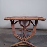 Rattan coffee table