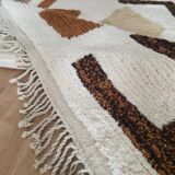 Large Azilal wool rug, 200 x 300 cm