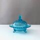 Butter dish in pressed glass 19th century