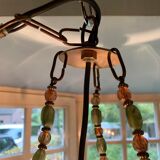 Blown glass lantern