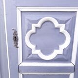 Lyon's 18th-18th-painted walnut façade rechampi