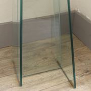 Glass gueridon, 1970