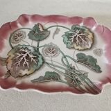 Art Nouveau dish in Fives-Lille earthenware