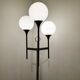 Vintage chrome Sciolari floor lamp, 1970s , Italy