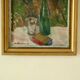 Original vintage still life – vase of flowers