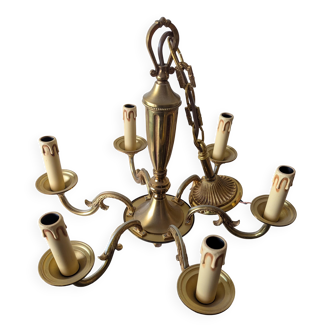 Brass lustre Lucien Gau