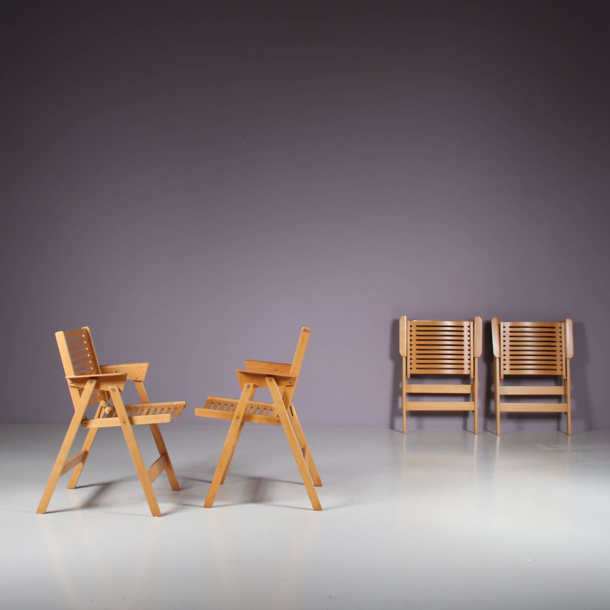 1950s “Rex” Folding Chair by Niko Kralj for Stol Kamnik, Slovenia