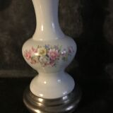 Hand-painted porcelain lamp