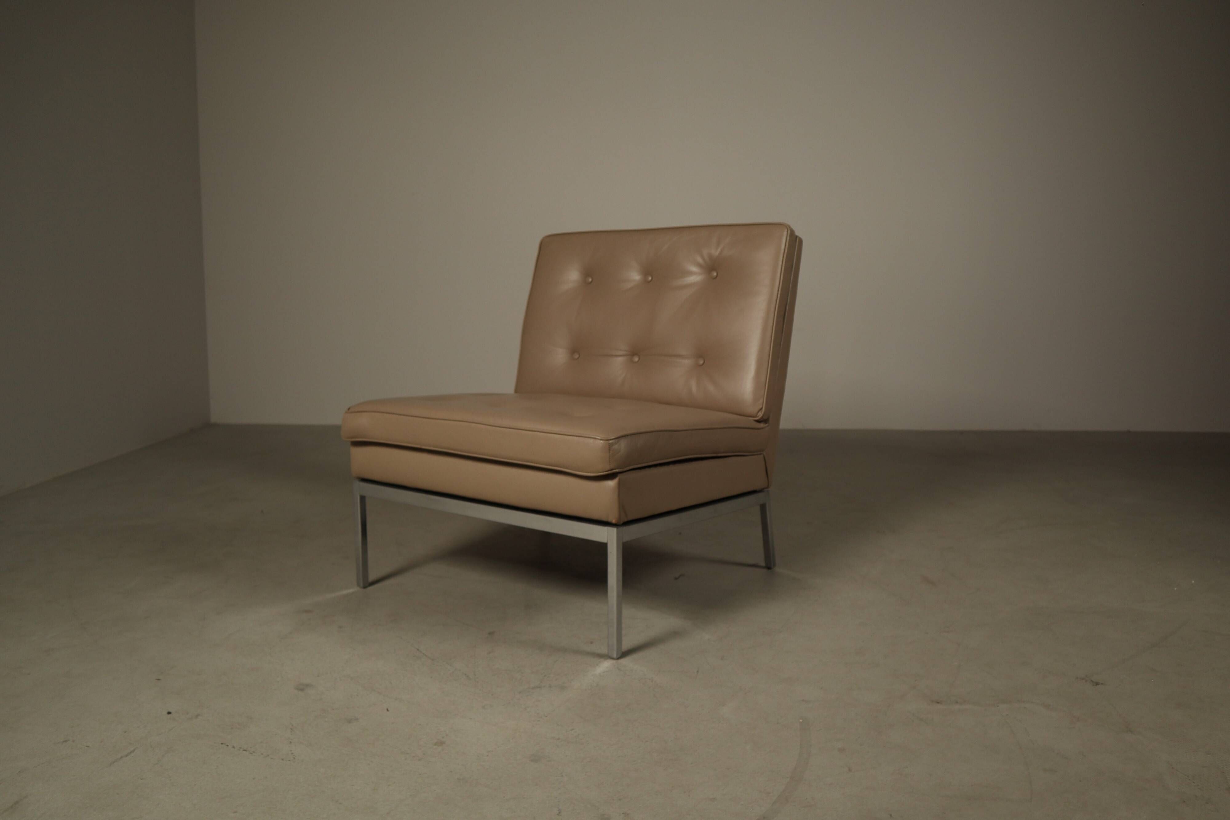 Fauteuil lounge Florence Knoll