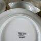 Limoges porcelain table service Jammey-Seignolles, Montreuil model, 30 pieces.