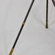 Lamppost club of golf club annees 70 leather wood and brass