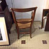 Straw armchair