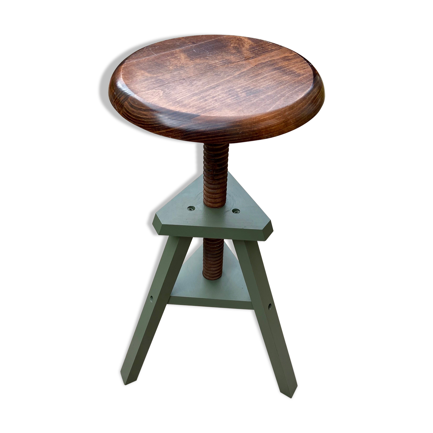 Screw workshop stool