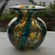 Small glass vase signed MDINA Malta.