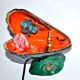 Table lamp Kitsch VALLAURIS Aquarium fish in a mold - Table lamp Shell
