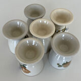 Set of 6 eggcups