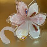 Murano Glass Flower Candle Holder