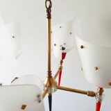 Vintage hanging with torches 1950