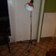 Vintage floor lamp with wheels Lival p12