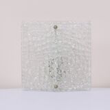 Vintage bubble glass wall lamp Hoffmeister-Leuchten