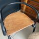 Chaise écolier enfant vintage de Jacques Hitier