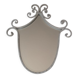 Gray metal mirror