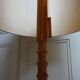 Mid-Century Scandinavian Pine Floor Lamp by Temde, 1960s
