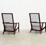 Set of two Astoria lounge chairs by Franco Bizzozzero for Pierantonio Bonac
