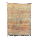 bohemian Berber carpet Boujad salmon in wool