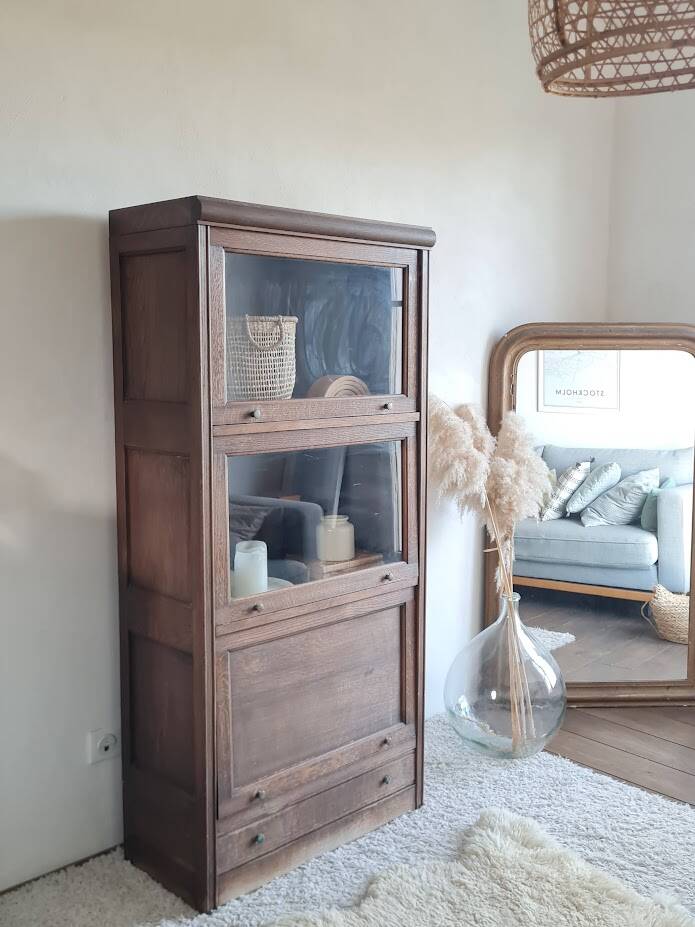 Trade furniture - Pharmacy display cabinet circa the 1960s