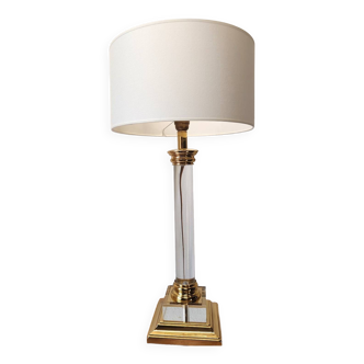 Plexiglas column lamp from the 70s